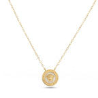 18k Gold Colored Versace Necklace - 18k Gold Necklace - Embellish Gold Jewelry & Diamond
