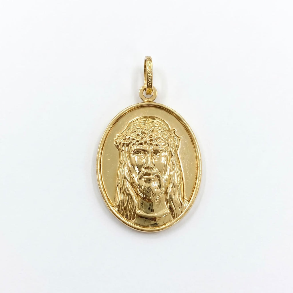 18k Gold Jesus Christ Pendant - 18k Gold Pendant - Embellish Gold Jewelry & Diamond