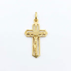 18k Gold Jesus Christ Inspired Pendant - 18k Gold Pendant - Embellish Gold Jewelry & Diamond