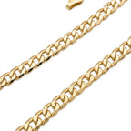 18k Gold Cuban Chain 6 - 18k Gold Chain - Embellish Gold Jewelry & Diamond