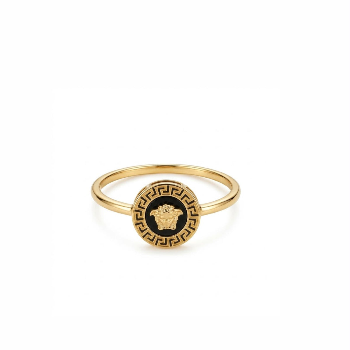18k Gold VS Face Ring - 18k Gold Ring - Embellish Gold Jewelry & Diamond