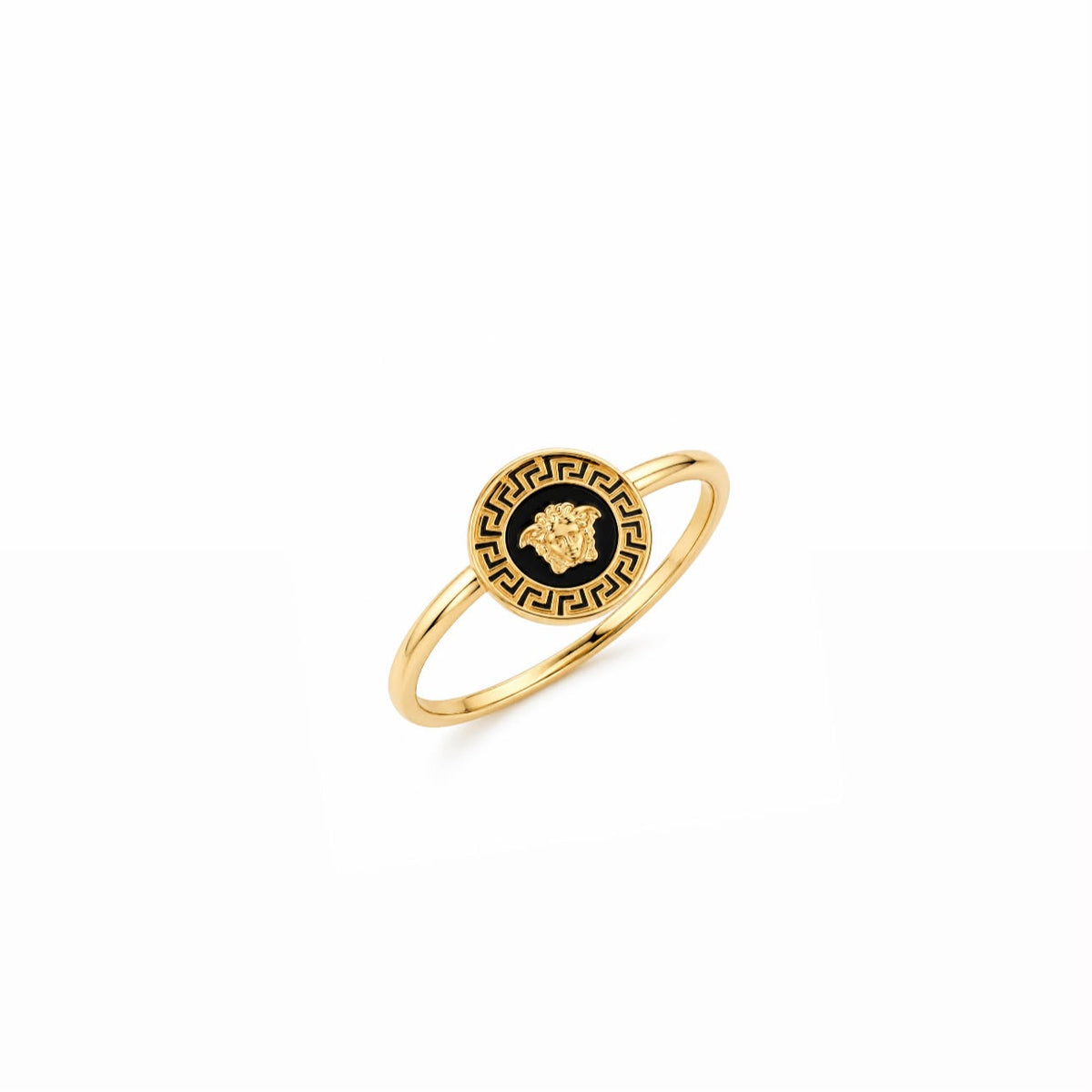 18k Gold VS Face Ring - 18k Gold Ring - Embellish Gold Jewelry & Diamond