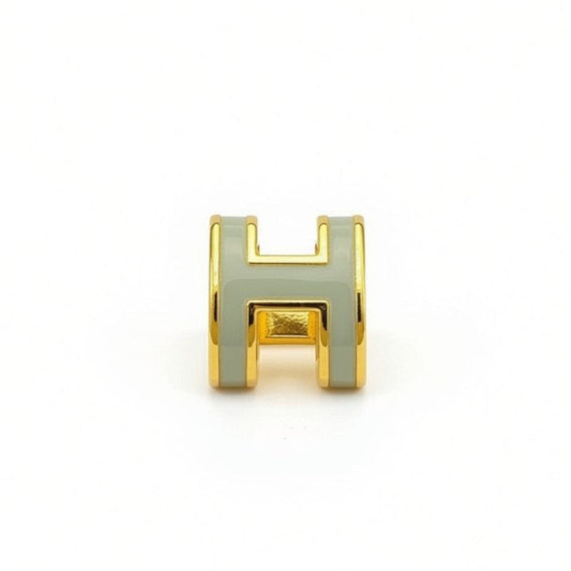 18k Gold H Pendant - Best Seller - Embellish Gold