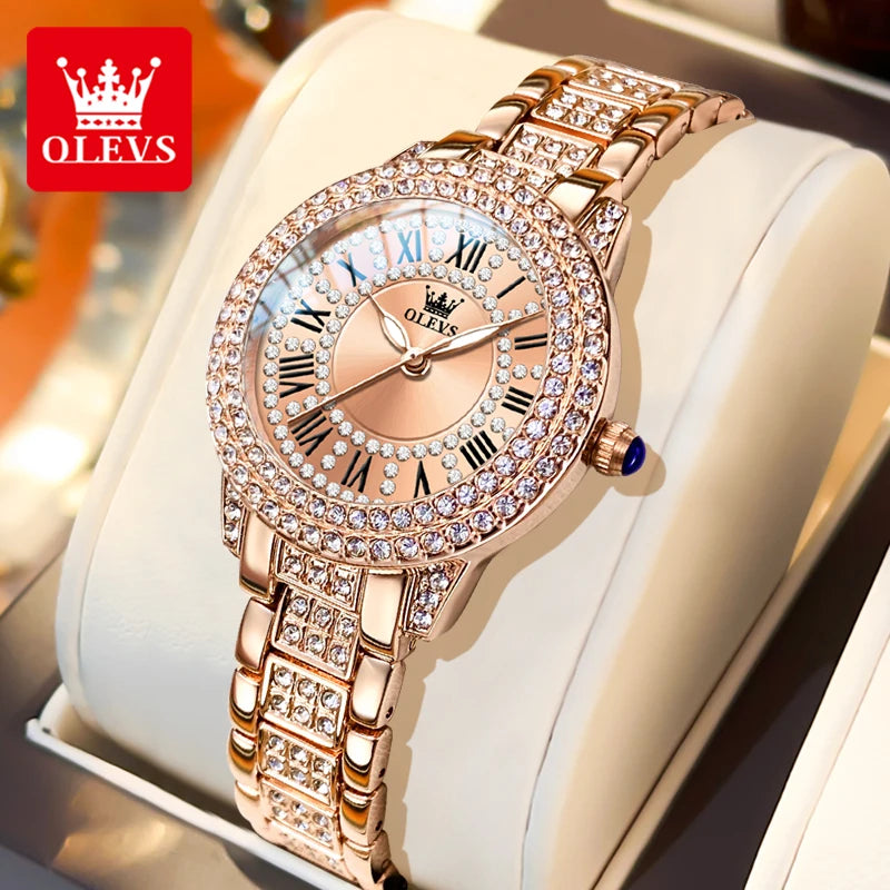 OLEVS Luxury Fashion ladies' watches - Olevs - Embellish Gold Jewelry & Diamond