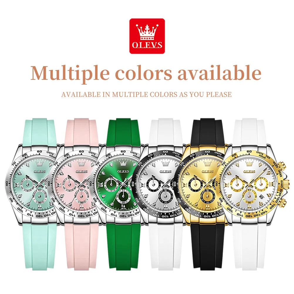 OLEVS Fashion Original Women's Watches - Olevs - Embellish Gold Jewelry & Diamond