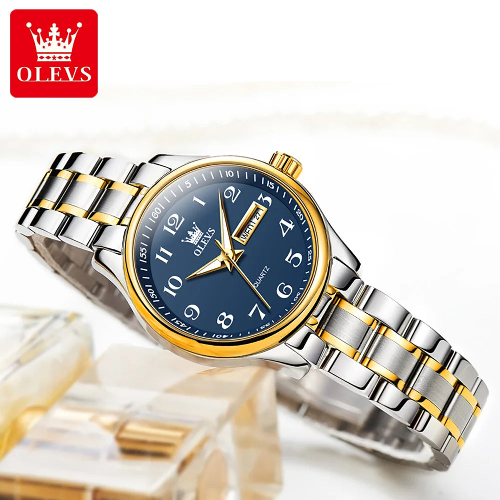 OLEVS Brand Ladies' Watch - Olevs - Embellish Gold Jewelry & Diamond