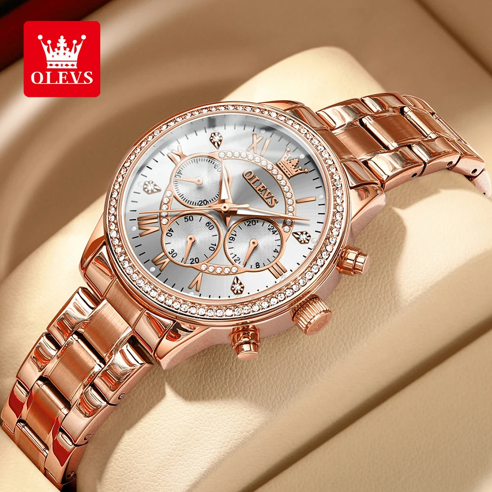 OLEVS Women's Watches - Olevs - Embellish Gold Jewelry & Diamond