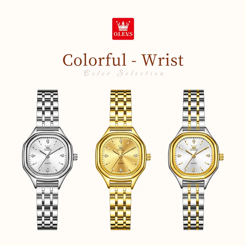 OLEVS Luxury Ladies' Watches - Olevs - Embellish Gold Jewelry & Diamond