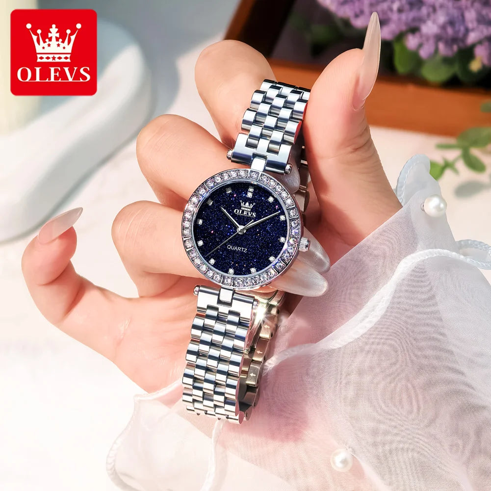 OLEVS 3641 Womens Watch - Olevs - Embellish Gold Jewelry & Diamond