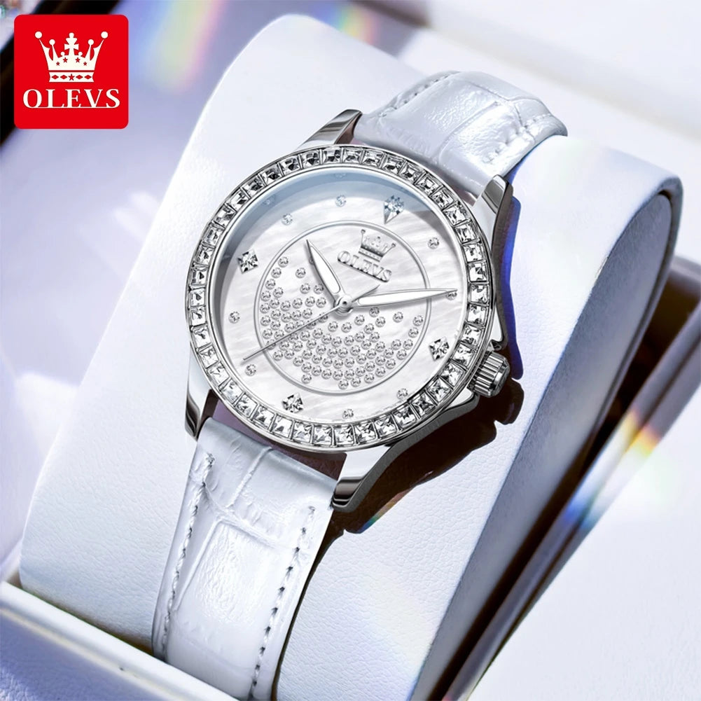 OLEVS 3715 Quartz Watch for Woman - Olevs - Embellish Gold Jewelry & Diamond