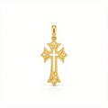 18k Gold Cross Pendants