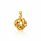 18k Gold Cinnamon Pendant