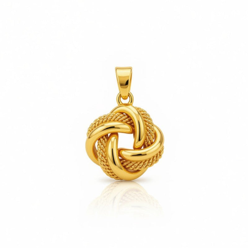 18k Gold Cinnamon Pendant - 18k Gold Pendant - Embellish Gold Jewelry & Diamond
