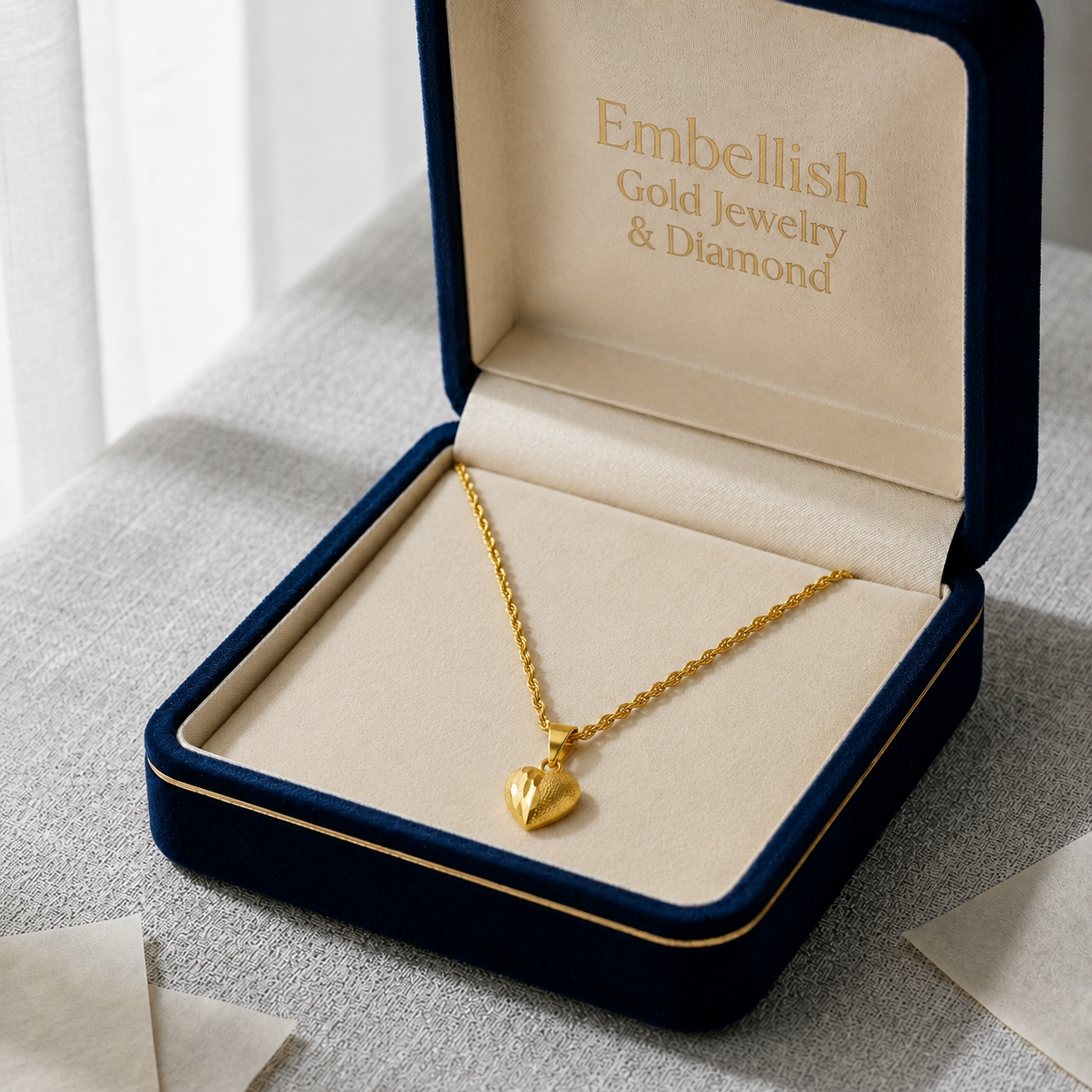 18k Gold Courage Necklace