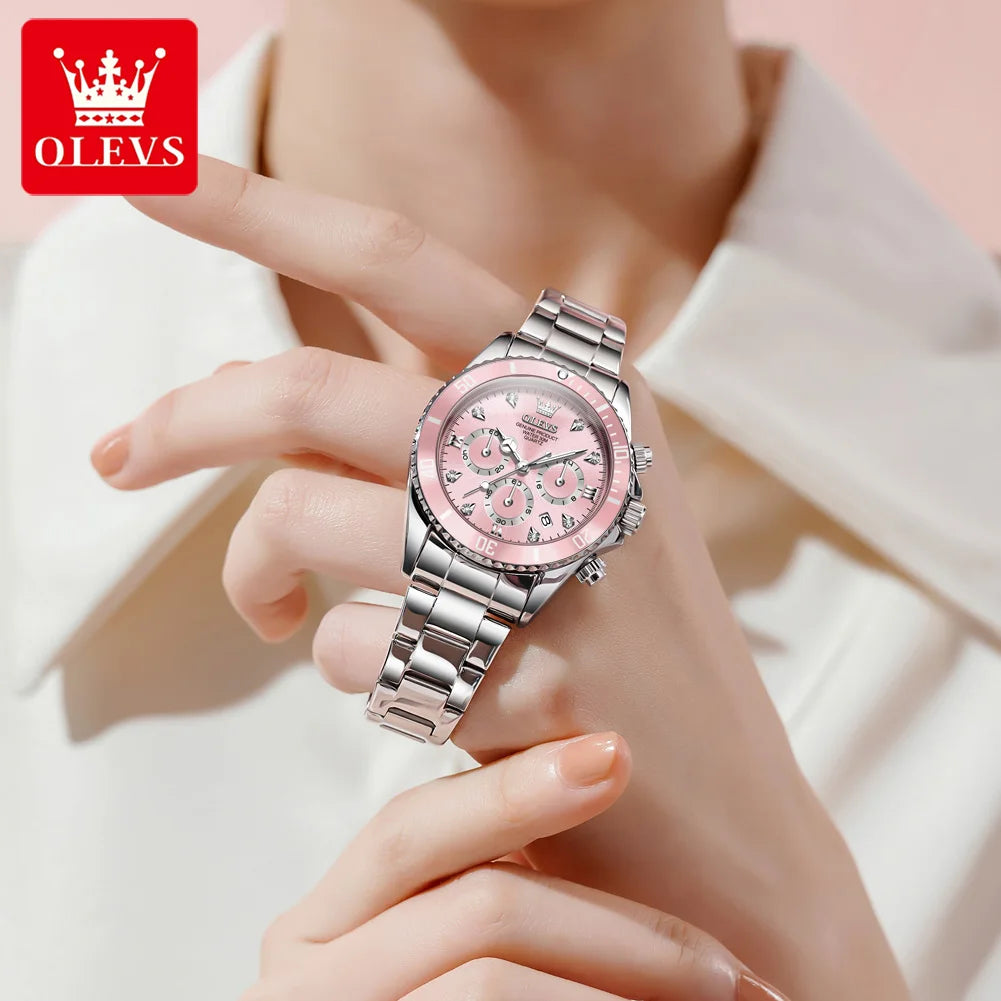 OLEVS Women Watch 5632 - Olevs - Embellish Gold Jewelry & Diamond