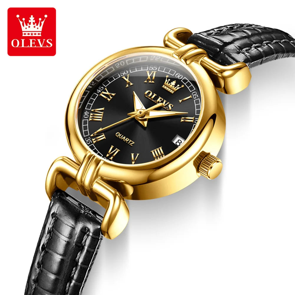 OLEVS New Fashion Simple Womens Watches - Olevs - Embellish Gold Jewelry & Diamond