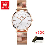 OLEVS Fashion Ultra Thin Womens Watches