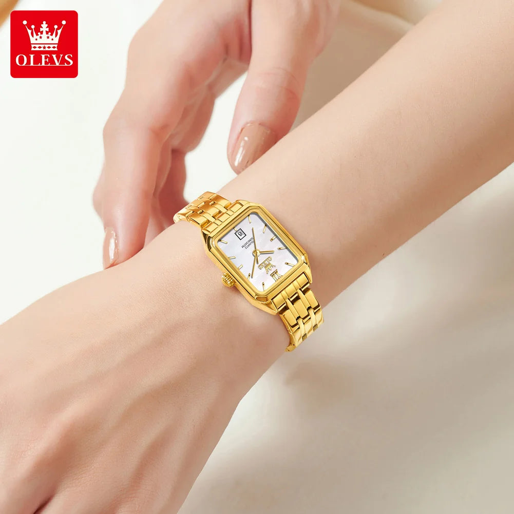 OLEVS 5616 New Quartz Watch for Women - Olevs - Embellish Gold Jewelry & Diamond