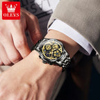 OLEVS 9947 Stainless Steel Men's Watch