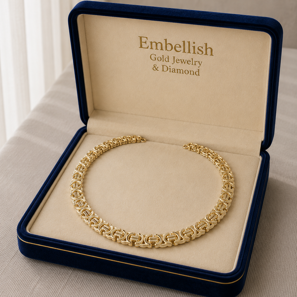 18k Gold Versace Chain 3