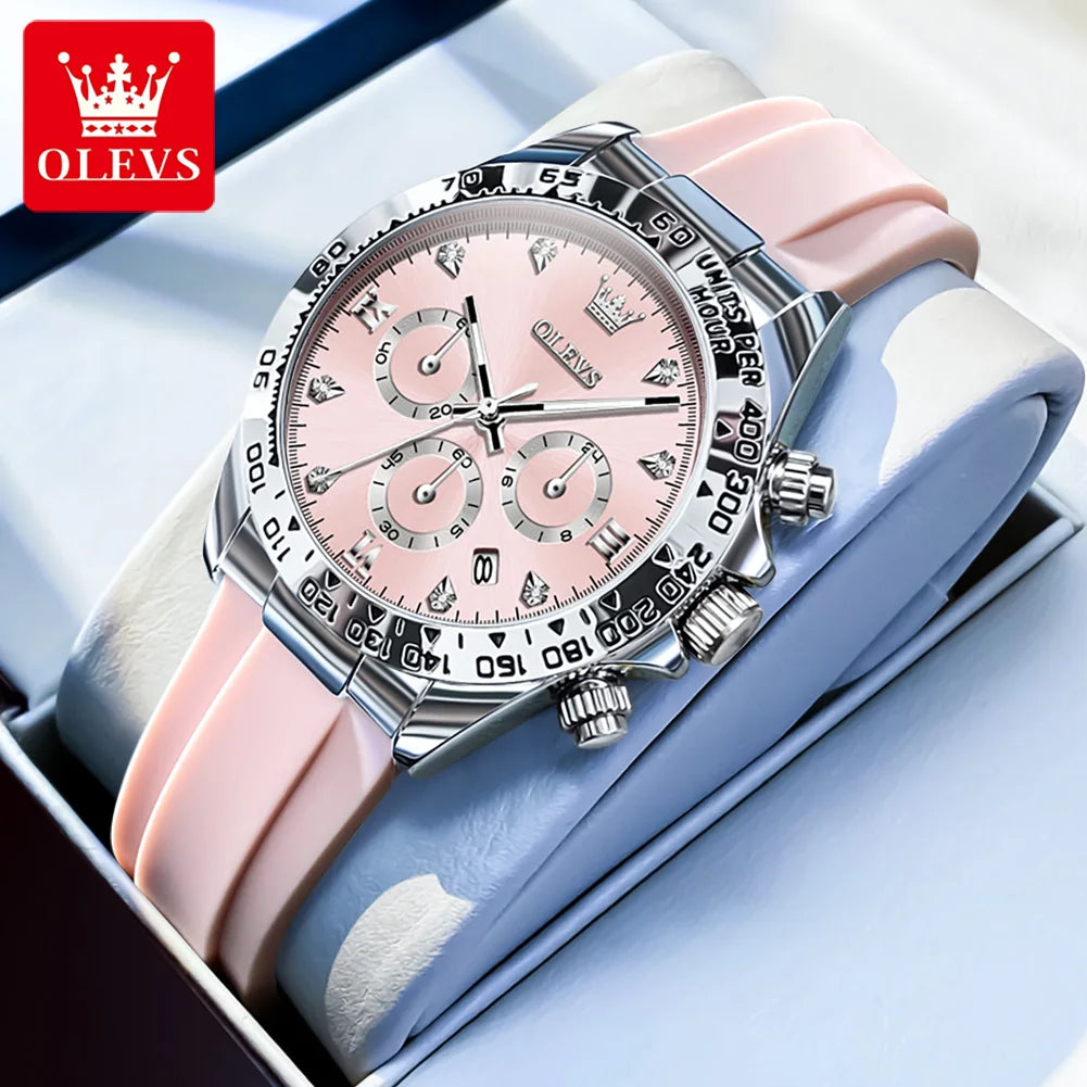 OLEVS 5618 New Women Watch - Olevs - Embellish Gold Jewelry & Diamond