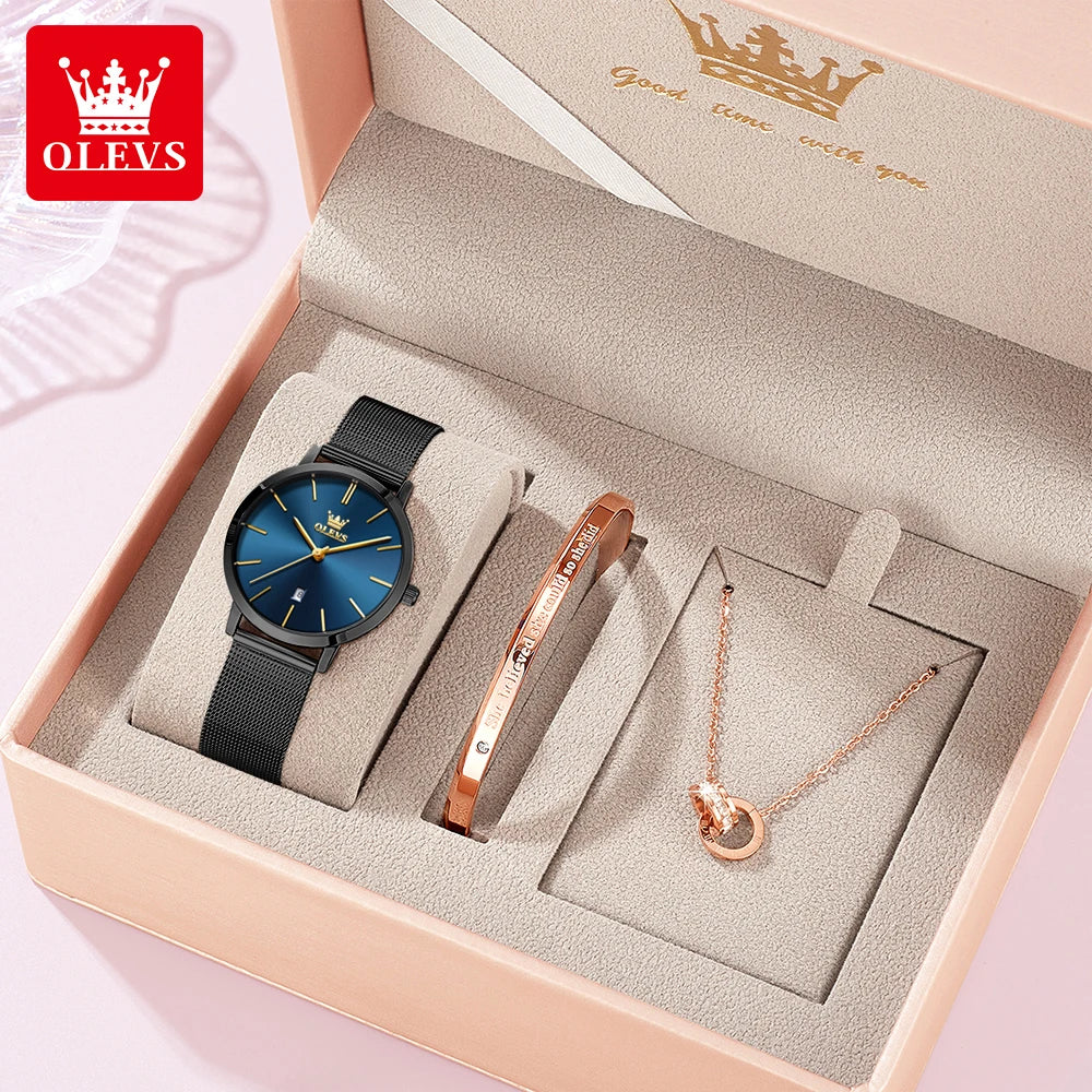 OLEVS Woman Watch 5869 - Olevs - Embellish Gold Jewelry & Diamond