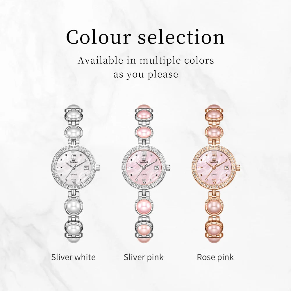 OLEVS Fashion Luxury Women's Watches - Olevs - Embellish Gold Jewelry & Diamond