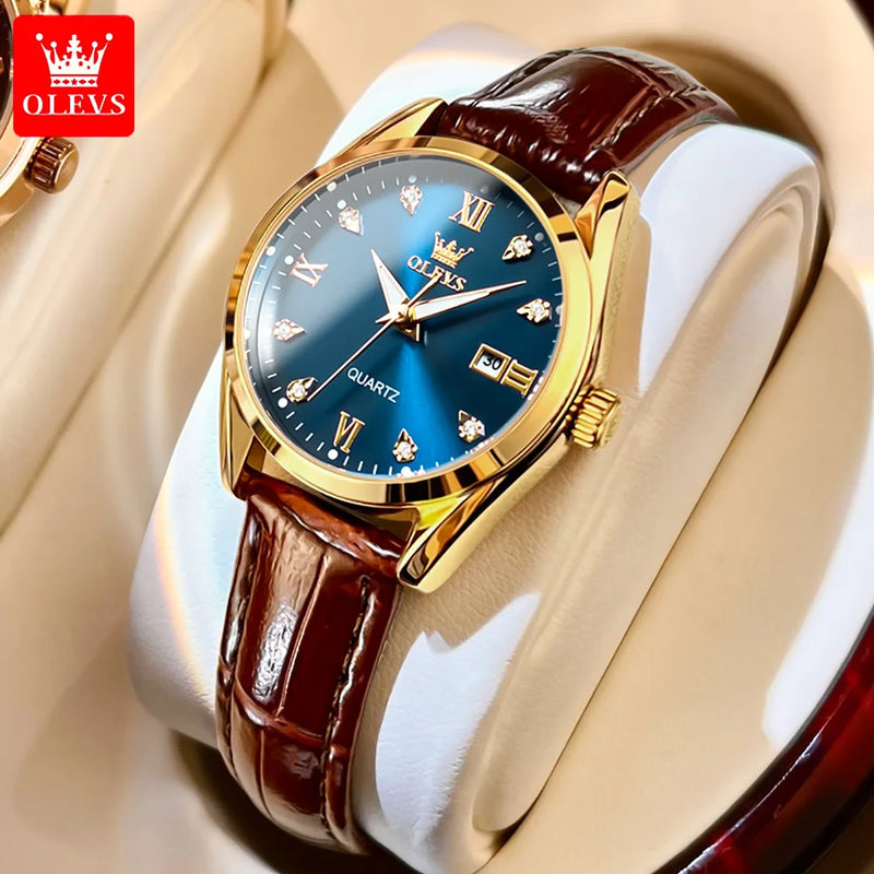 OLEVS Casual Luxury Women's Watches - Olevs - Embellish Gold Jewelry & Diamond