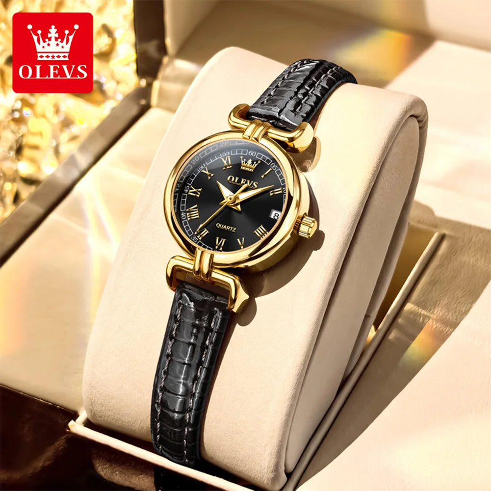 OLEVS New Fashion Simple Womens Watches - Olevs - Embellish Gold Jewelry & Diamond
