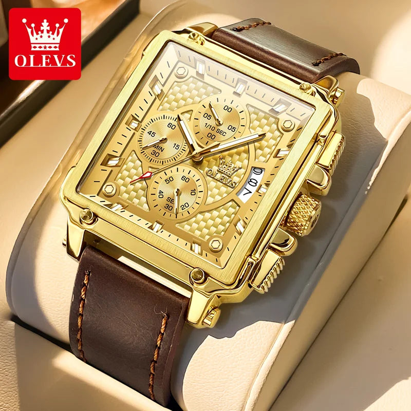 OLEVS brand mens watches - Olevs - Embellish Gold Jewelry & Diamond