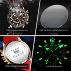 OLEVS casual fashion Men's Wristwatch