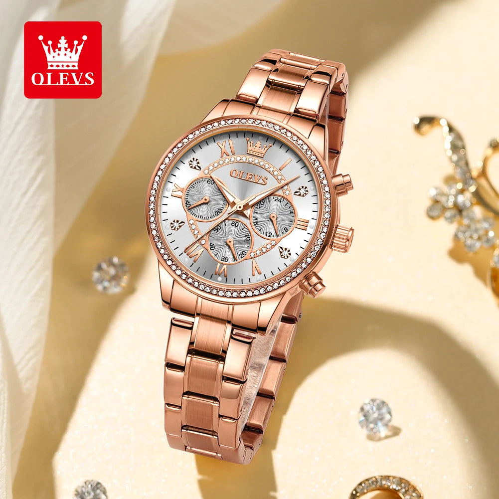 OLEVS Women's Watches - Olevs - Embellish Gold Jewelry & Diamond