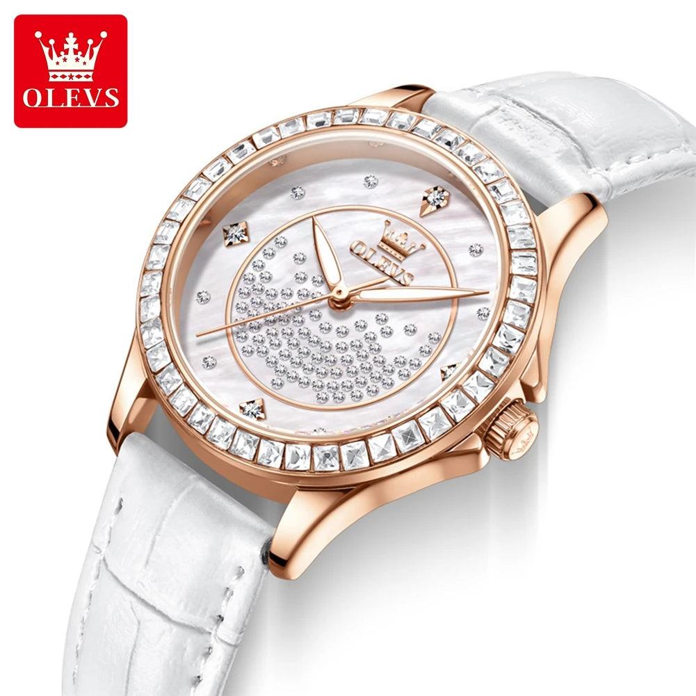 OLEVS 3715 Quartz Watch for Woman - Olevs - Embellish Gold Jewelry & Diamond