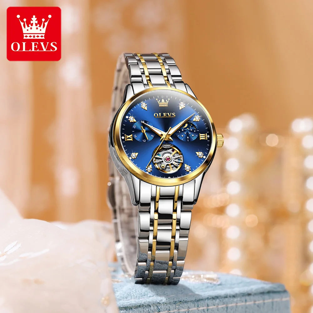 OLEVS 6608 Womens Watch - Olevs - Embellish Gold Jewelry & Diamond