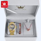 OLEVS 6699 Gold Watch for Women