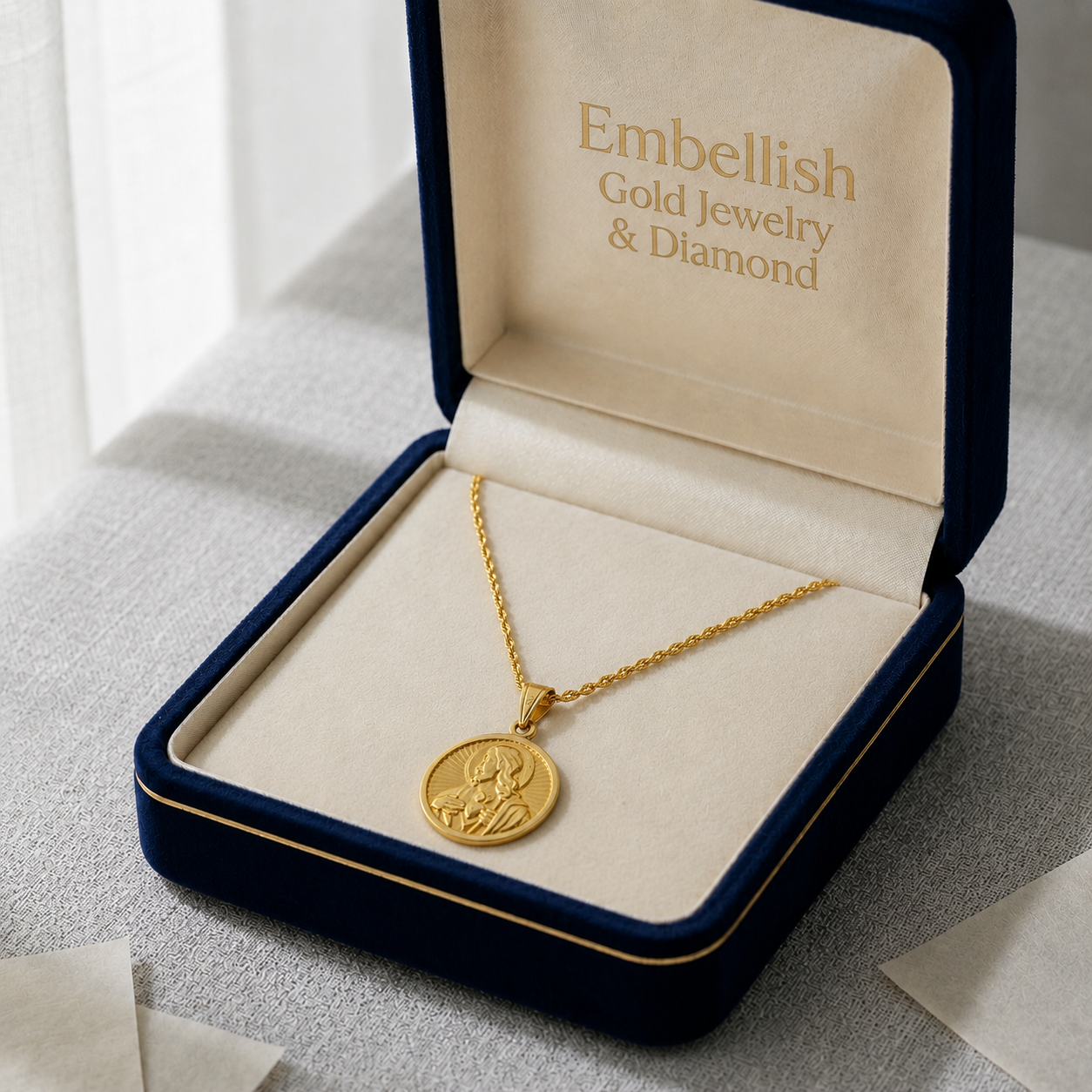 18k Gold Relic Necklace
