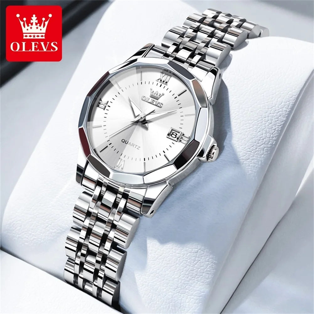 OLEVS 9989 Women Watch - Olevs - Embellish Gold Jewelry & Diamond