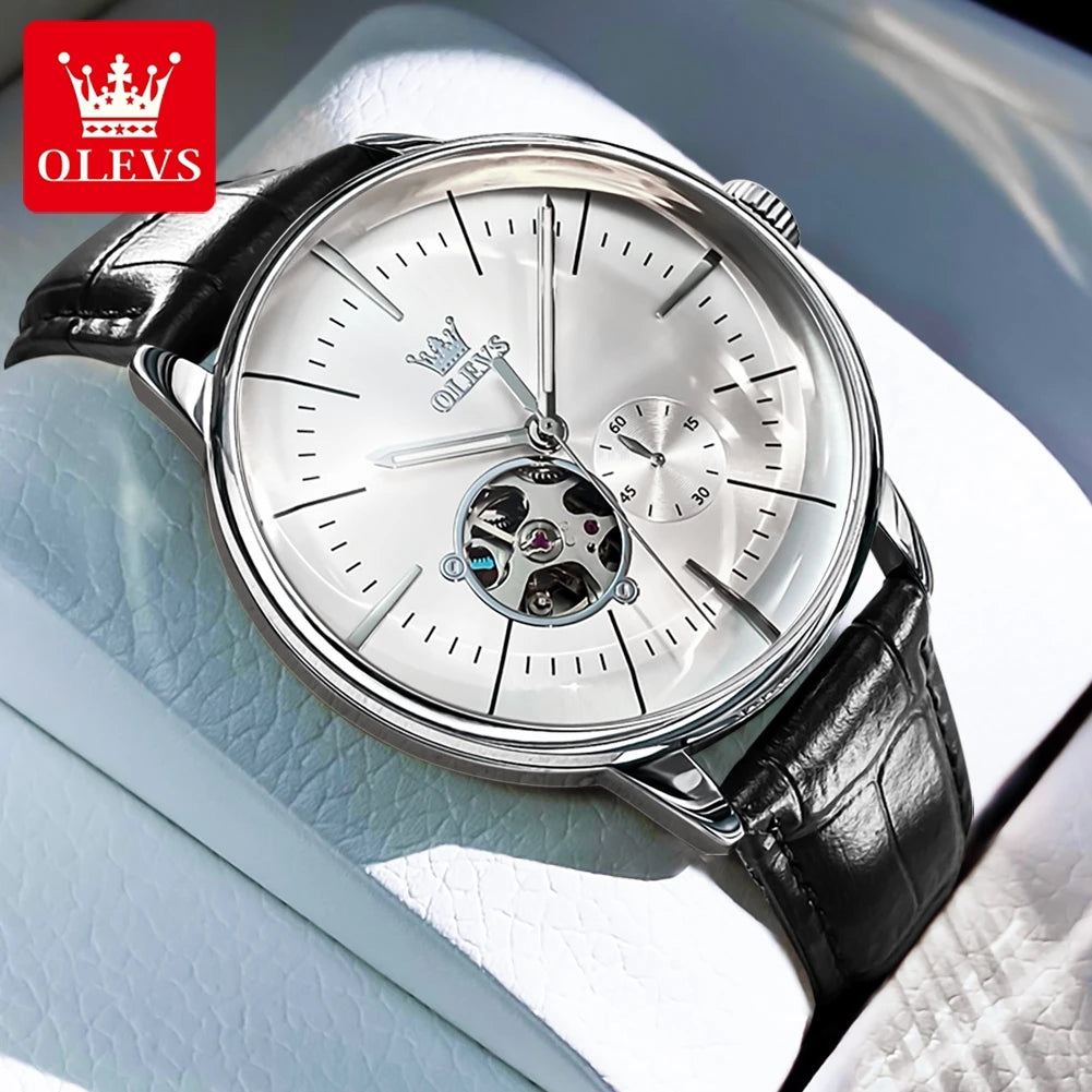 OLEVS Casual Fashion Men's Watches - Festive Collection - Embellish Gold Jewelry & Diamond
