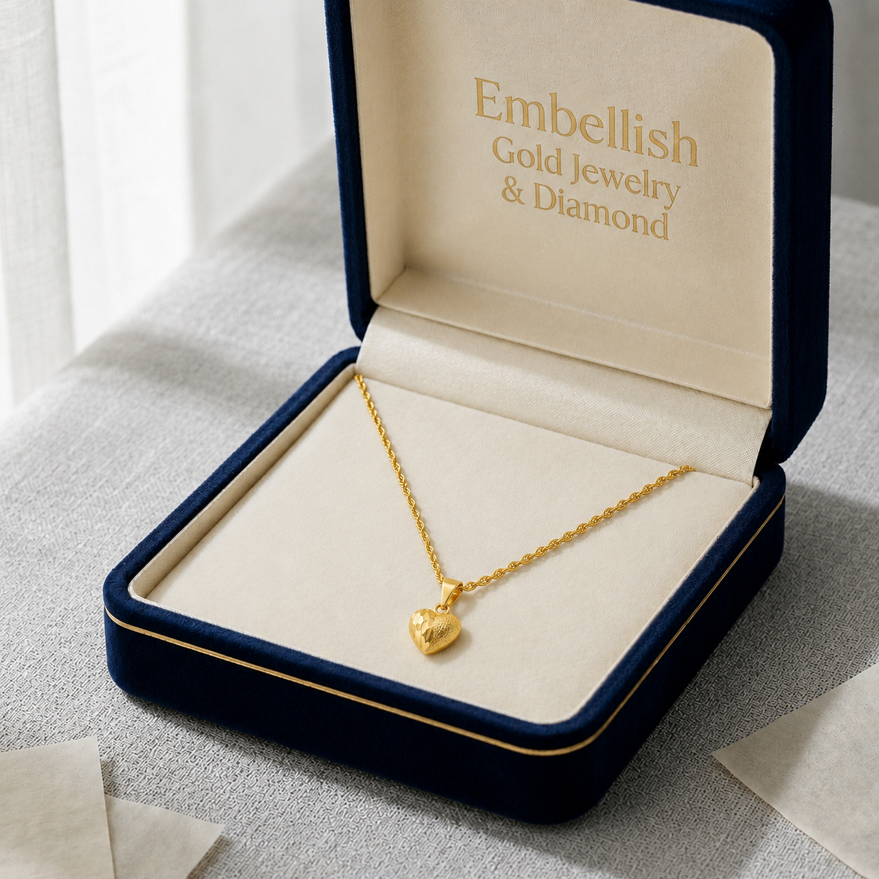 18k Gold Courage Necklace