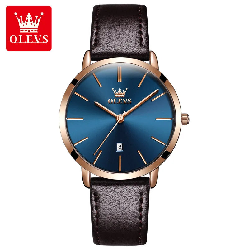 OLEVS Fashion Ultra Thin Womens Watches - Olevs - Embellish Gold Jewelry & Diamond