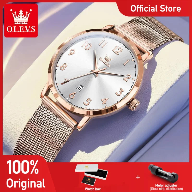 OLEVS 5653 Woman Watches - Olevs - Embellish Gold Jewelry & Diamond