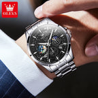 OELVS 5538 Steel Strap Men's Watch