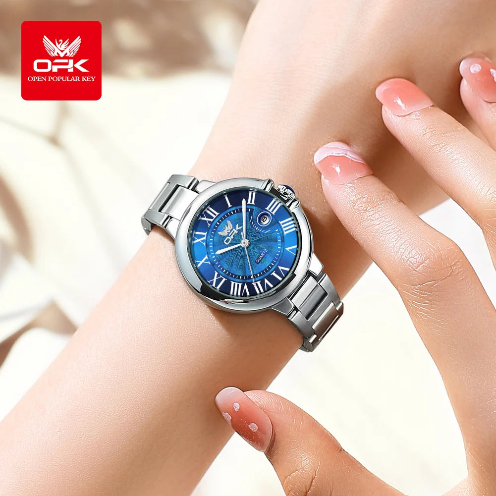OPK 6039 Women's Watches - Olevs - Embellish Gold Jewelry & Diamond