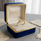 18k Gold Ribbon Inspired Ring