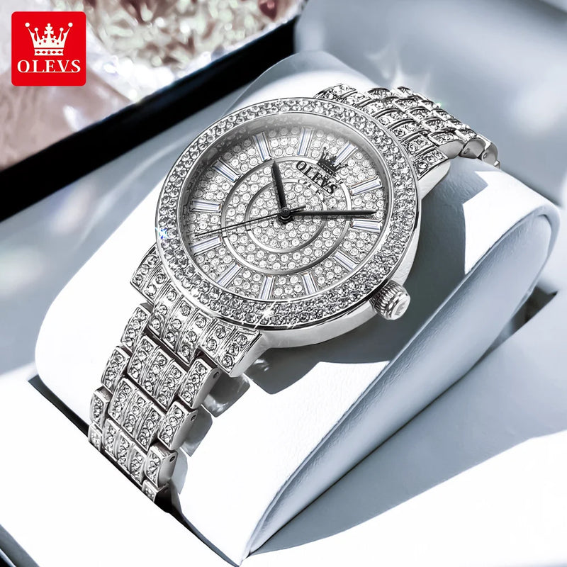 OLEVS 9904 Women Watches - Olevs - Embellish Gold Jewelry & Diamond