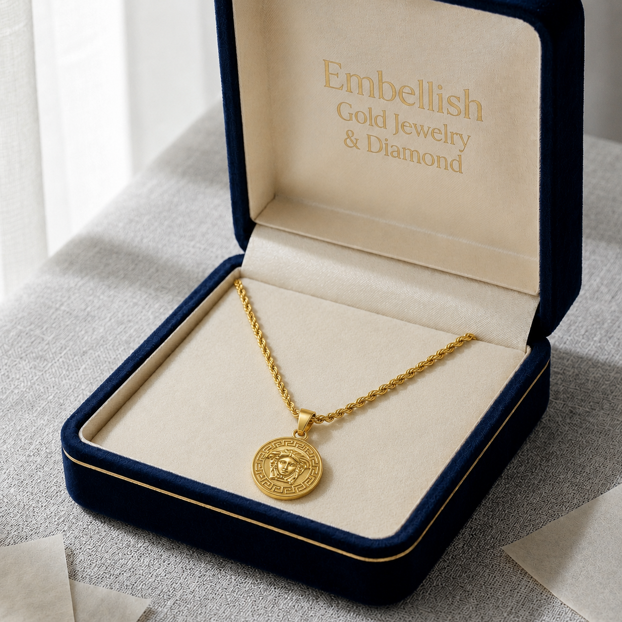 18k Gold Alluring Necklace