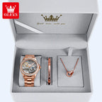 OLEVS 6699 Gold Watch for Women