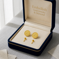 18K Real Gold Life of Tree Earrings