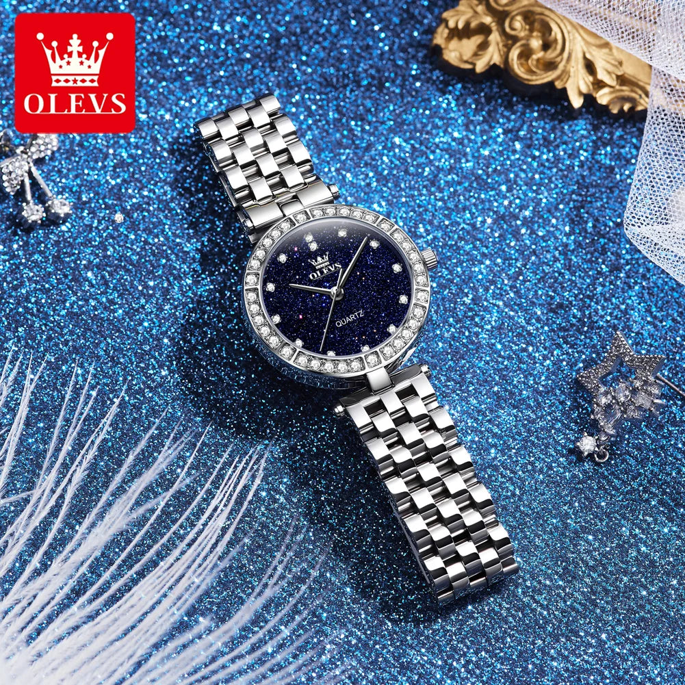OLEVS 3641 Womens Watch - Olevs - Embellish Gold Jewelry & Diamond