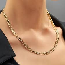 18k Gold Figaro 1 Chain